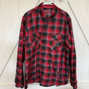 Dixxon flannel Sherpa lined jacket.